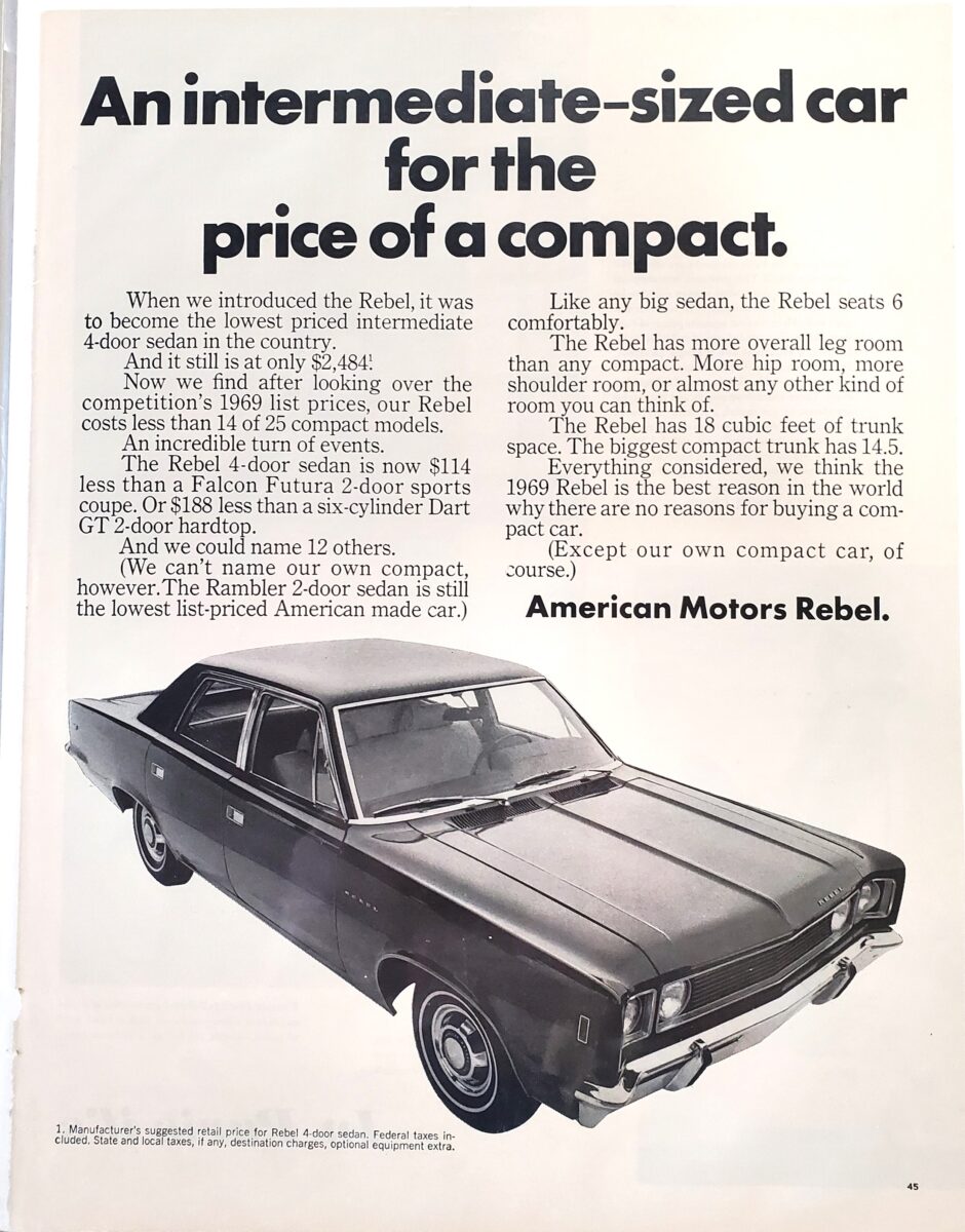 1969 American Motors Rebel
