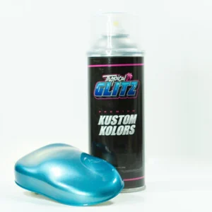 SC-Blue Waves  Tropical Glitz Custom Aerosol Can BASE COAT